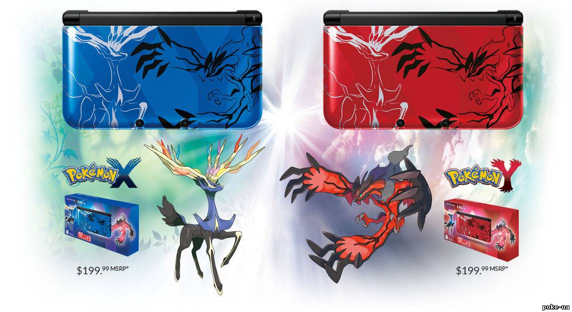 Nintendo 3DS XL Pokemon X & Y Limited Edition